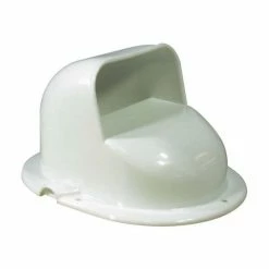 Hatches And Vents BLA 194x149x110 White Plastic Cowl Vent