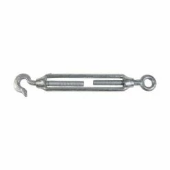 Rigging BLA 6mm Hook & Eye Open Galvanised Turnbuckle