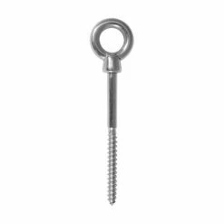 Rigging BLA 6x80mm Stainless Steel Eye Head Collared Lag Screw