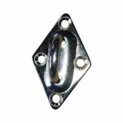 Rigging Blueline Pad Eye Diamond 37x59mm