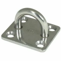 Rigging Blueline Pad Eye Rectangle 40x50mm