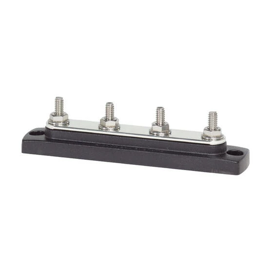 Marine Electrical Blue Sea Systems 4 X 1/4" Stud Busbar 3 Marine Electrical Blue Sea Systems 4 X 1/4" Stud Busbar
