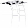 Biminis And Launchers Fishmaster White T-Top Pro With Black Top -Boat Parts and Fit Outs shop BCF 620015 hi res