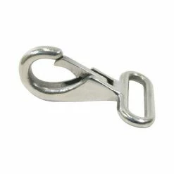 Biminis And Launchers BLA Canopy Strap Hook Snap Stainless Steel 25mm